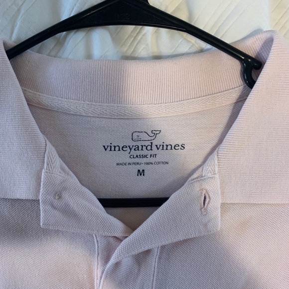 Vineyard Vines Pink Medium Classic Fit Polo - Picture 2 of 3